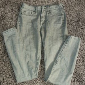 High waisted jeggings